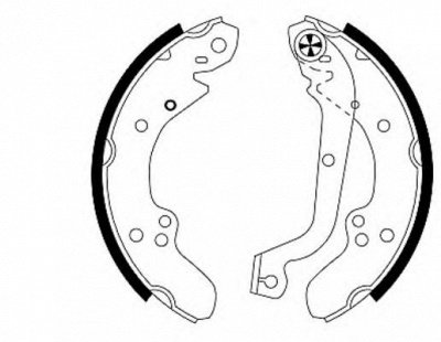 HELLA PAGID 8db355000641 -  Комплект тормозных колодок